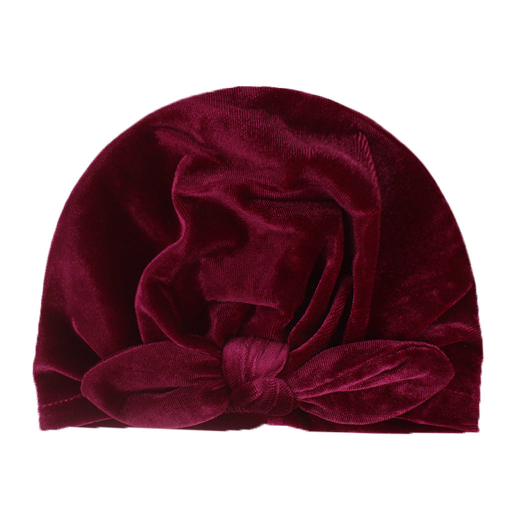 Velvet Rabbit Ears Baby Hat for 0-2 Years Baby