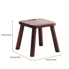 Creative Portable Small Board Stool Solid Wood Children's Shoe Changing Stool