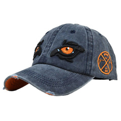 Washed Duck Cap Distressed Son Embroidery Baseball Cap