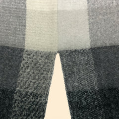 Plaid Shawl Block Tassel Wrap Windproof Poncho Cape