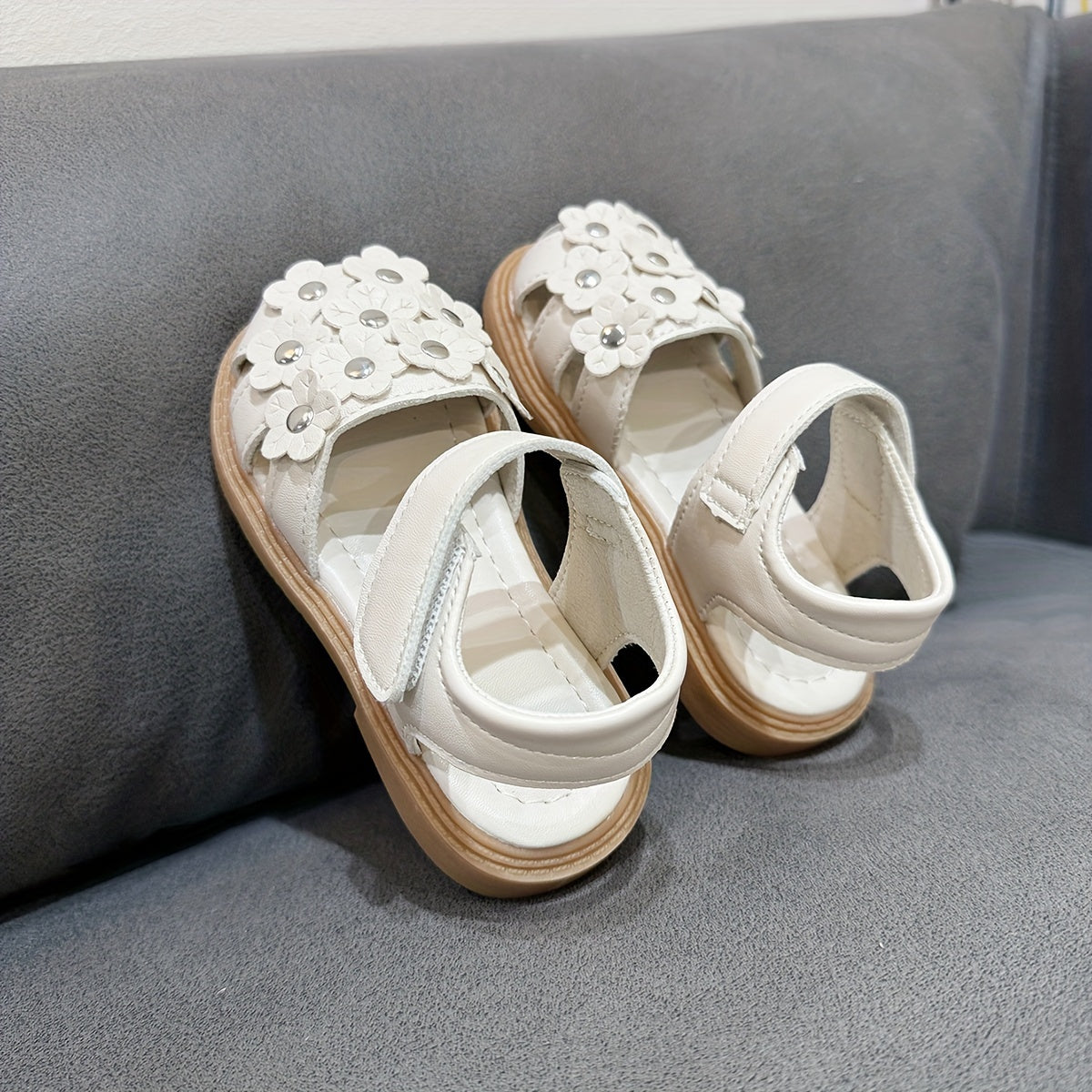 Girls' Flower Sandals for Spring Summer Autumn