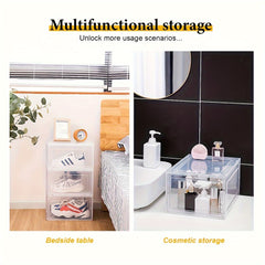 1pc Plastic Shoes Box Transparent Dustproof Shoes Box Men Women Shoes Cabinet