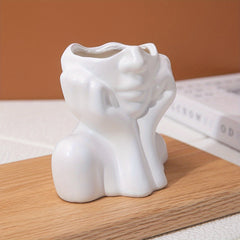 Shy Body Shape Art Pen Holder Light Style Decoration