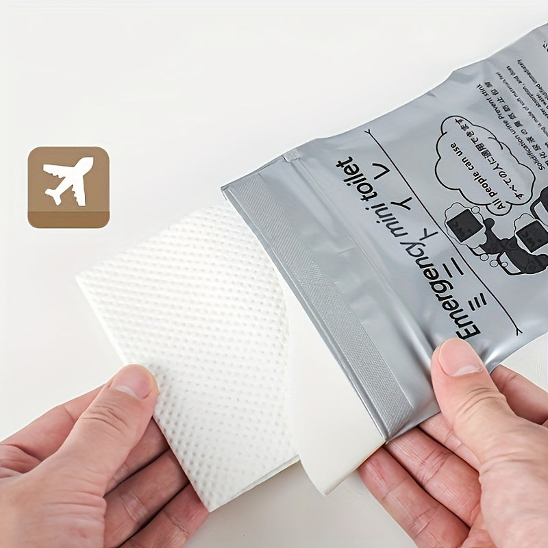 4pcs Car Toilet Self-driving Leisure Car Emergency Urine Bag