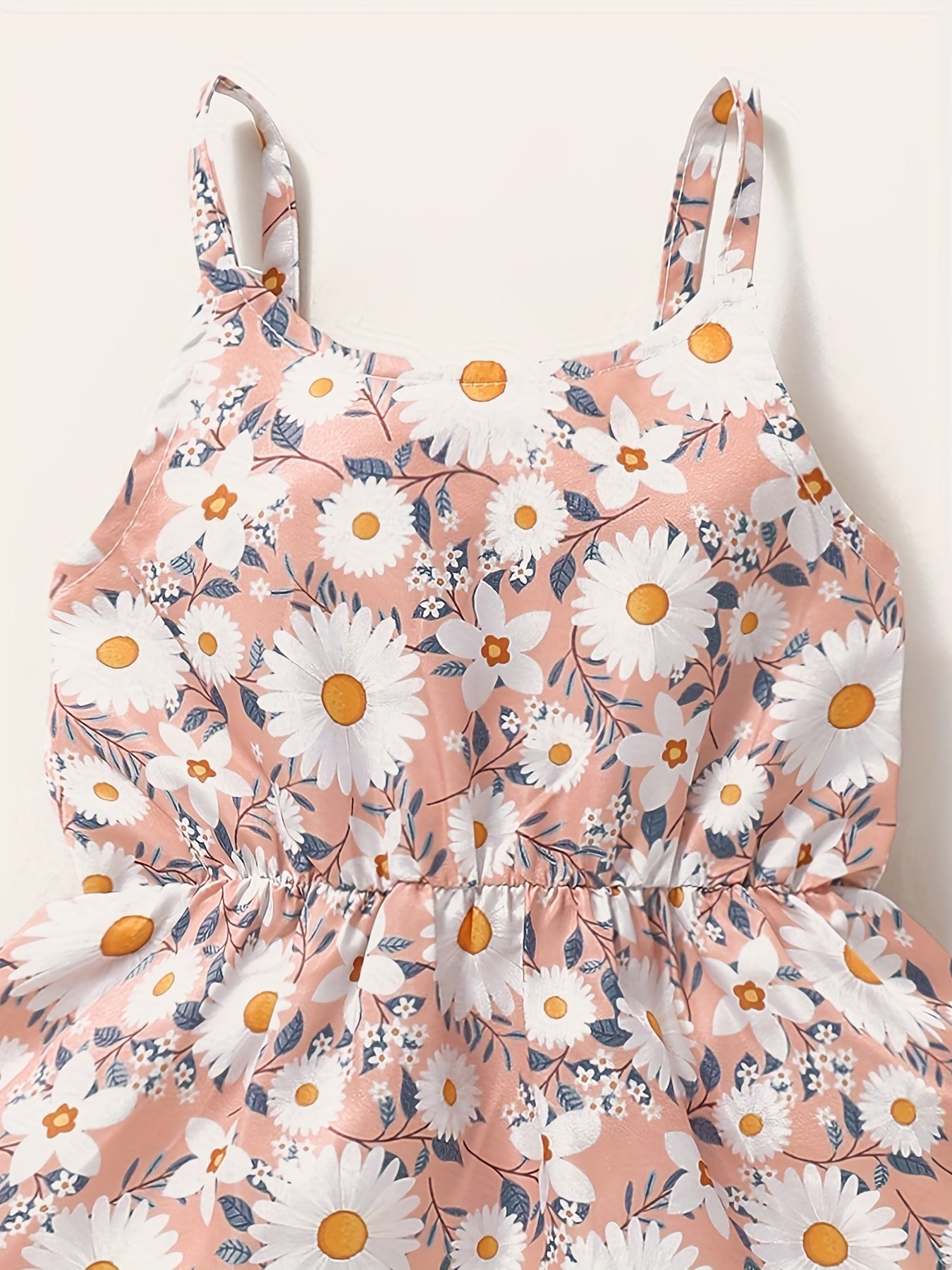 Baby Girls Floral Sleeveless Cami Dress for Summer