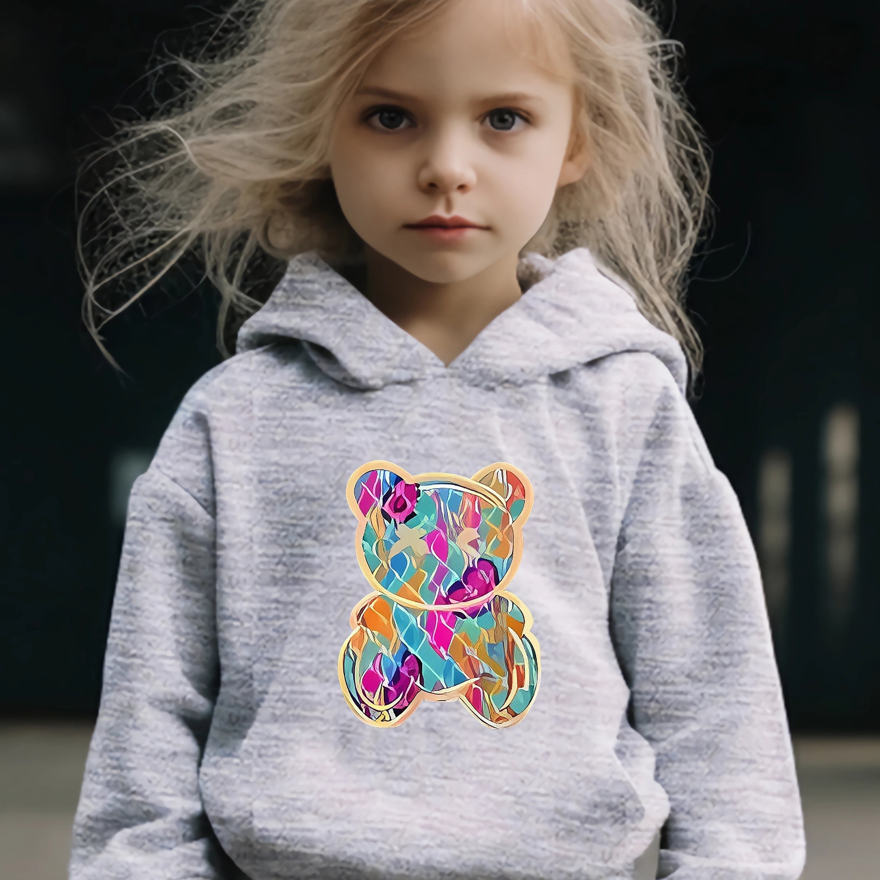 Rainbow Bear 2pc Girls Activewear Set
