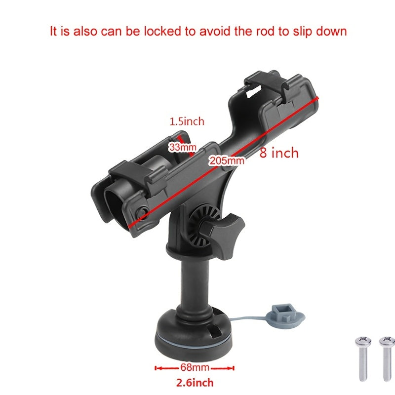 Adjustable 360 Degree Rod Holder for Boats/Kayaks