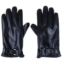 Windproof Touch Screen Gloves with Fleece Lining for Winter Activities