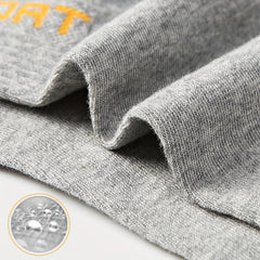 10pairs Kids Breathable Sweat Absorption Crew Socks for Autumn Winter