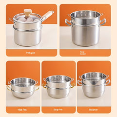 Stainless Steel Universal Steamer Portable Kitchen Supplies