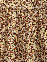 Boho Skirt Women's Plus Ditsy Floral Print Maxi Skirt
