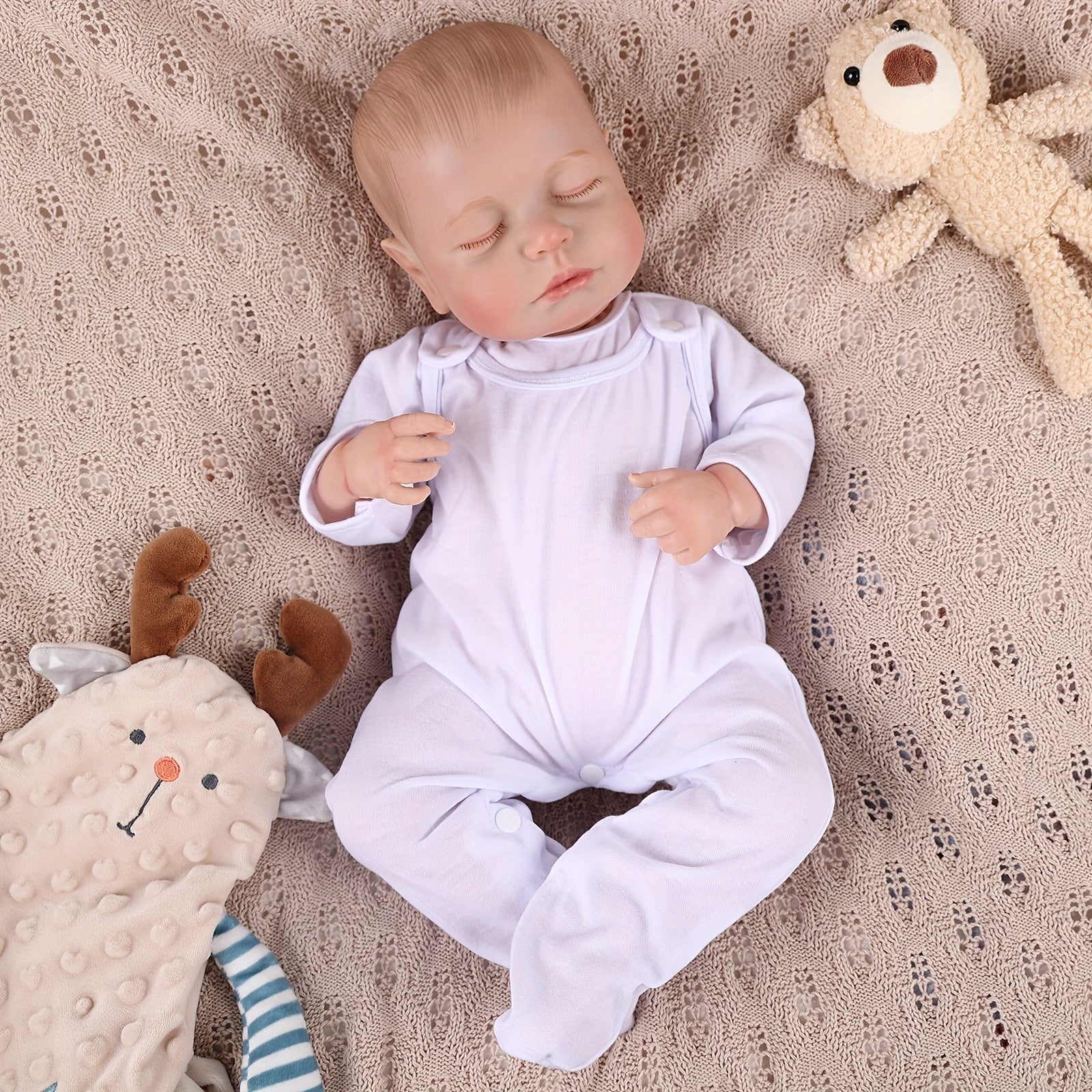 20 Inch Finished Reborn Baby Dolls Newborn Baby Dolls Sleeping Baby Dolls