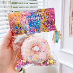 Creative Donut Squeeze Toy Decompressing Small Toy Office Casual Toy
