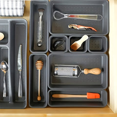 32pc Tool Storage Tray Plastic Organizer Garage Parts Storage Bin