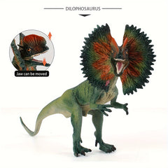 18 Solid Animal Model Double Spine Dragon Toy for Kids
