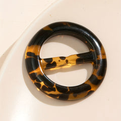 Resin Scarf Buckle Scarf Ring Clip T shirt Tie Clips Buckle Wrap Holder