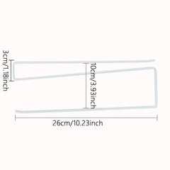 Clip Type Paper Towel Holder for Under Cabinets