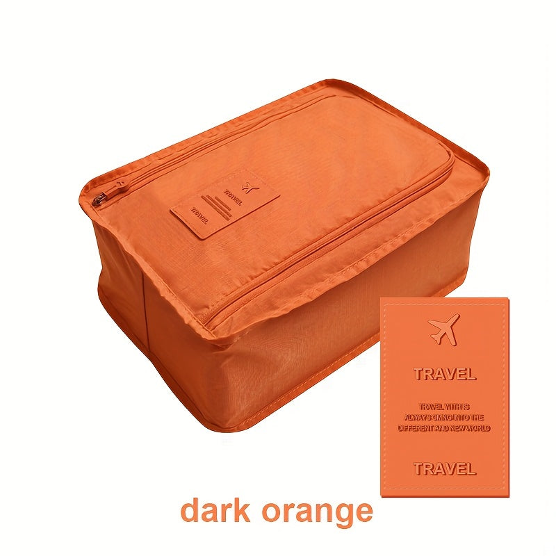 Portable Zipper Shoes Bag Lightweight Dustproof Bag Versatile Travel Bag