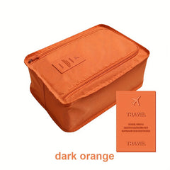 Portable Zipper Shoes Bag Lightweight Dustproof Bag Versatile Travel Bag