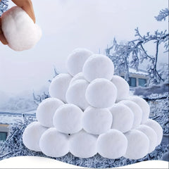 20pcs Indoor Snowball Snow Toy Decorative Snowballs