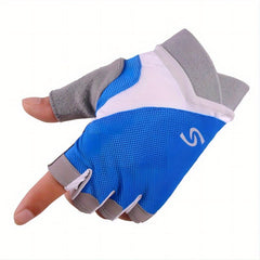 Men's Fitness Gym Gloves Non Slip Silicone Breathable