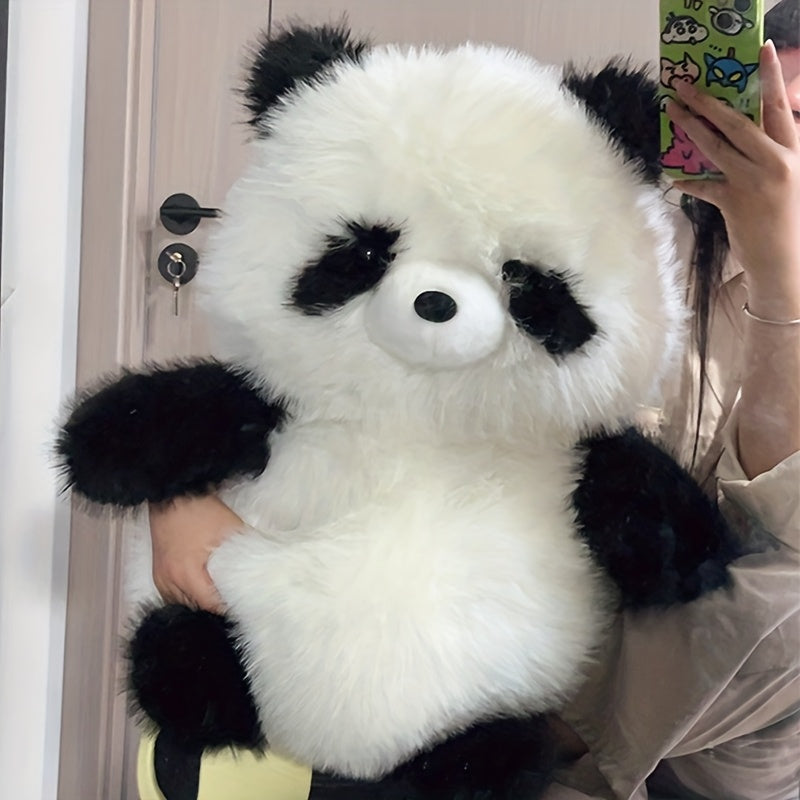 Realistic Cartoon Panda Plush Toy - Creative Animal Plush - Perfect Gift
