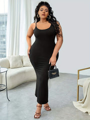 Sexy Bodycon Maxi Midi Cami Dress