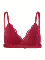 Lace Wireless Bra Padded Comfy & Breathable Women's Lingerie