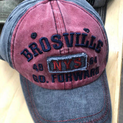 Washed Cotton Baseball Cap Hip hop Street Dance Sun Hat NYS Hat S