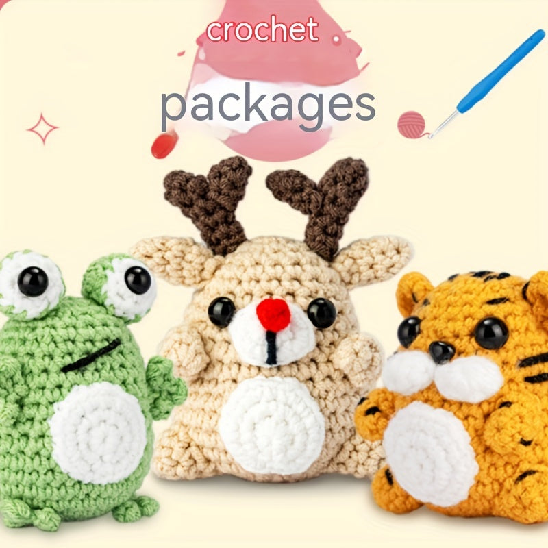 DIY Crochet Kit for Beginners with Step-by-Step Tutorials