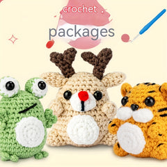 DIY Crochet Kit for Beginners with Step-by-Step Tutorials