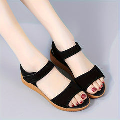 Women's Hook & Loop Fastener Summer Sandals