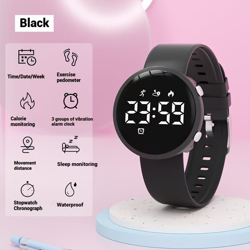 Waterproof Digital Sports Watch for Outdoor Activities