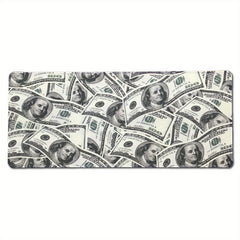 Large Mouse Pad Table Mat with Dollar Money Graphic