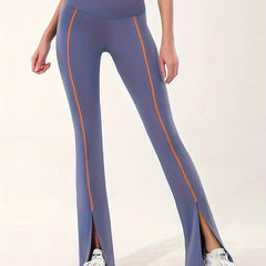 Women's High Waist Flared Pants Tummy Control Leggings