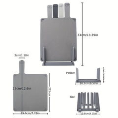 Plastic Cutting Board Double Sided Kitchen Tool