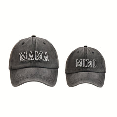 Parent Child Embroidery Sunscreen Baseball Cap