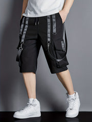 Men's Lightweight Cargo Shorts Streetwear Techwear