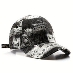 Street Personality Graffiti Hip Hop Baseball Cap Men's Peaked Cap