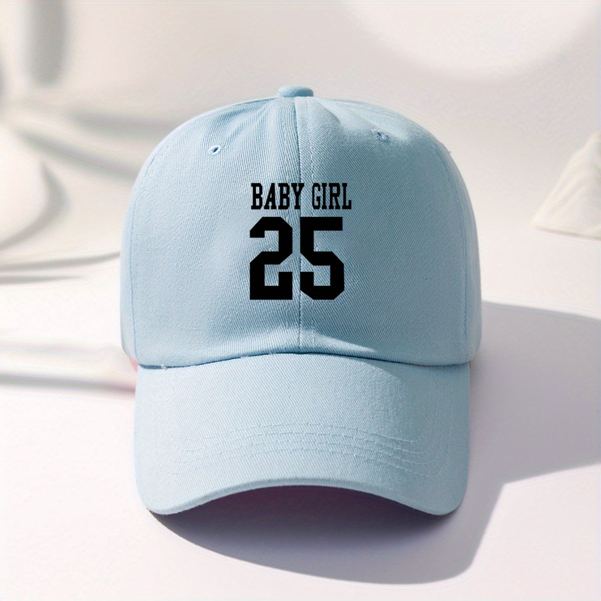 BABY GIRL 25 Baseball Cap Solid Casual Sports Hat Adjustable Cotton Sunscreen