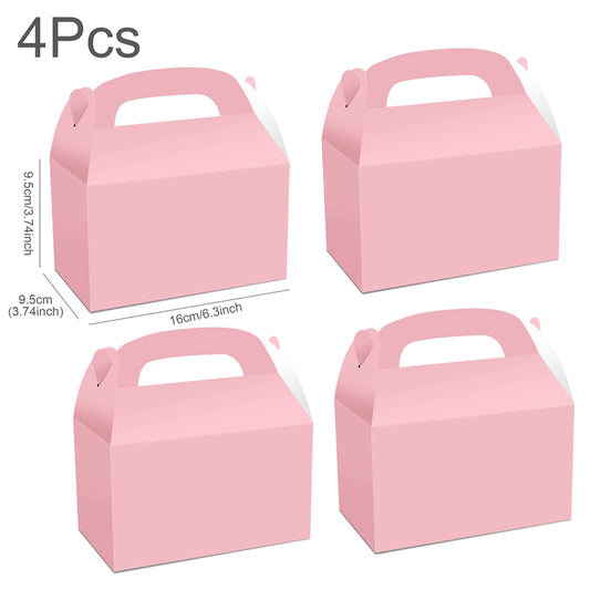 Solid Paper Candy Box for Christmas Weddings Birthdays & Baby Showers