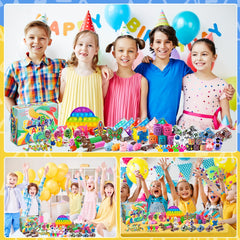 10pcs Kids Party Favors Treasure Box for School Classroom Prize Birthday Gift
