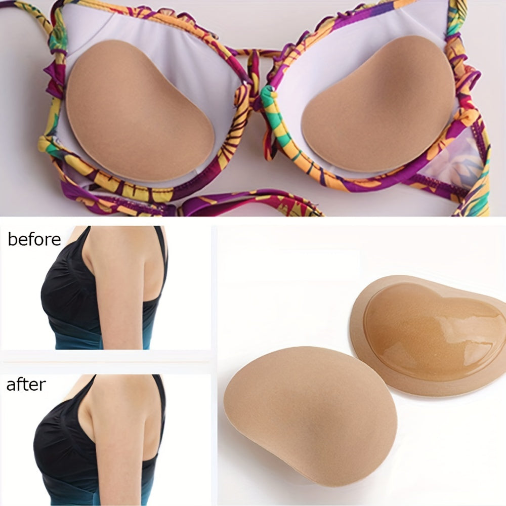 Women's Push Up Padded Bikinis Sponge Bra Pads