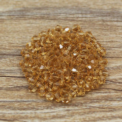 300 90pcs 4mm Bicone Loose Crystal Beads Jewelry Making Accessories
