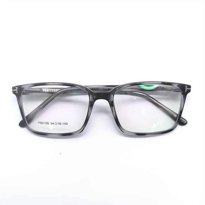 Men's Square Frame Anti Light Glasses
