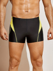 Quick Drying Men's Swim Trunks Drawstring Shorts For Summer