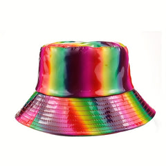 Y2K Laser Personality Fisherman Hat Summer UV Protection Sun Hat