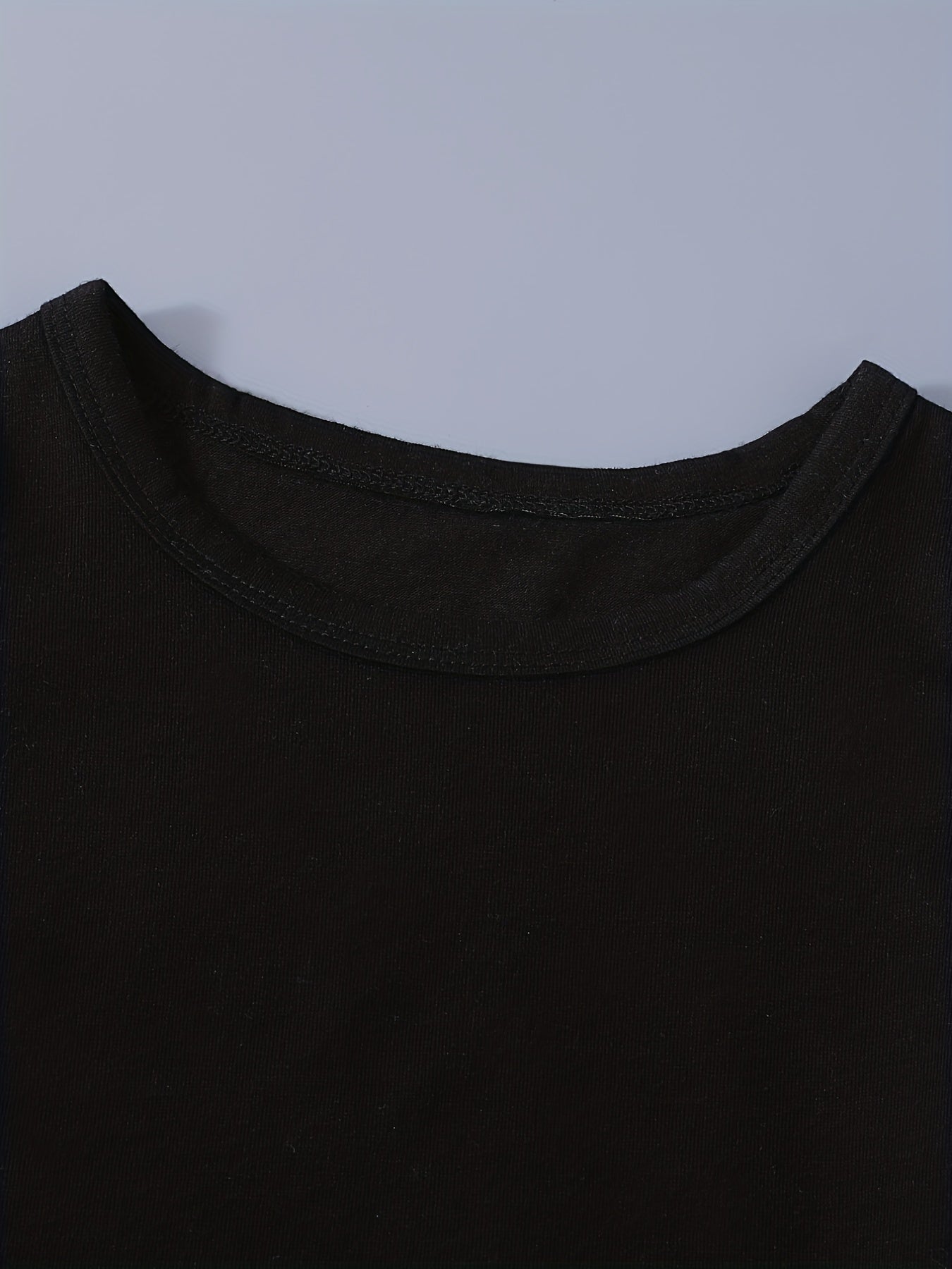 Boy's Contrast Casual Outfit Short Sleeve T shirt & Shorts