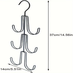 Metal Handbag Storage Hook Backpack Rack Saves Space Hanger