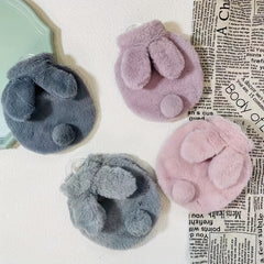 300ml Plush Rabbit Hot Water Bag With Lid & Washable Cover